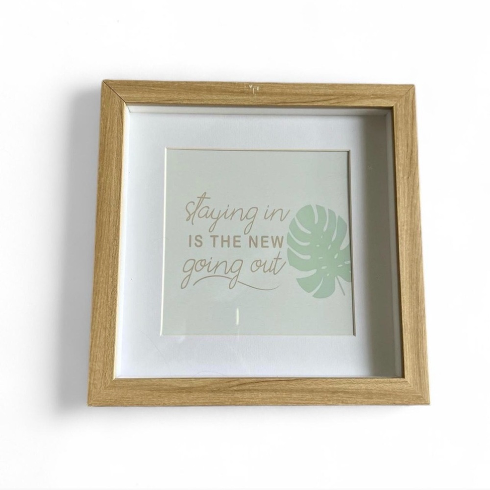 Staying in is the new going out print